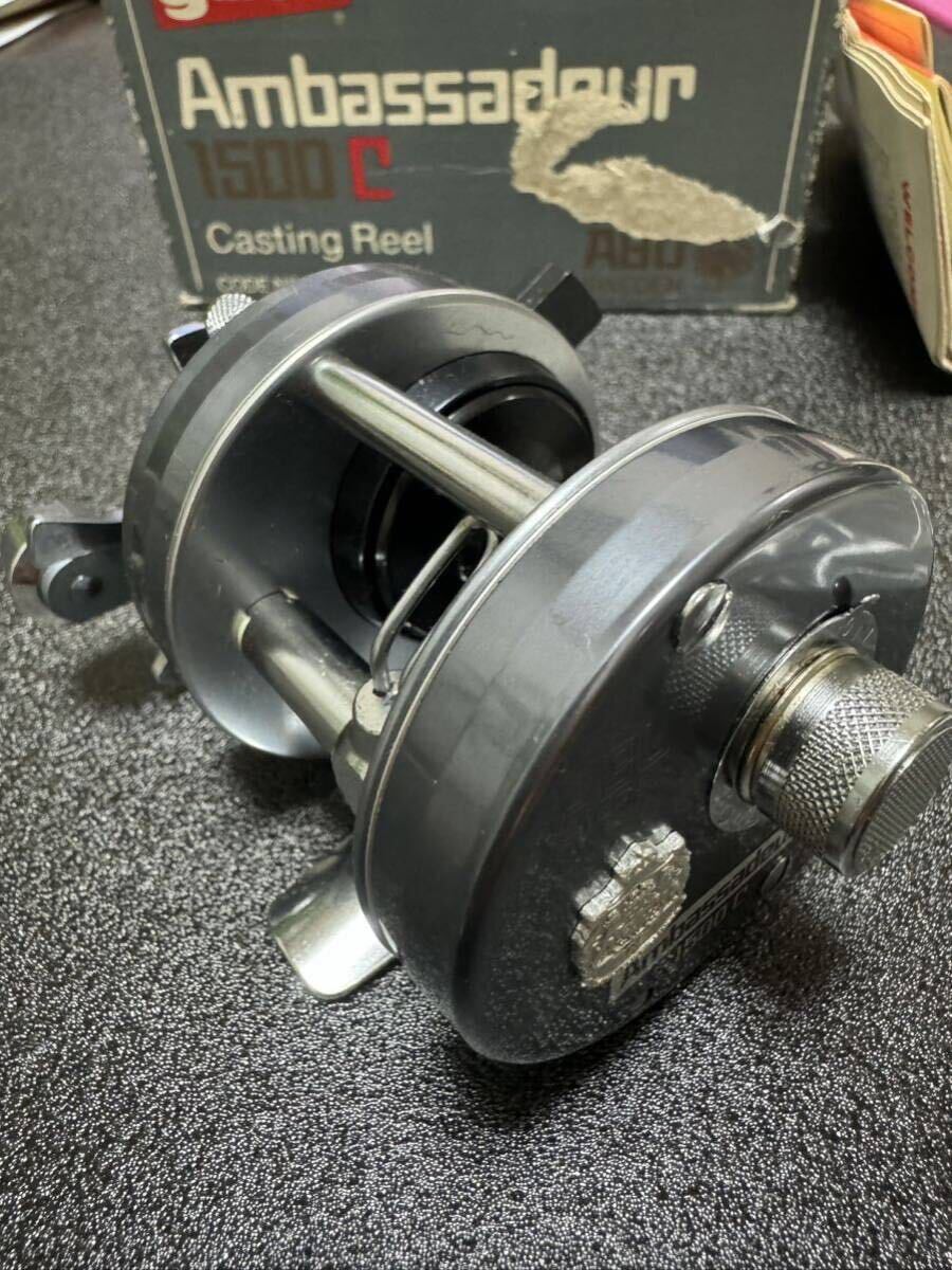 レア！アブガルシア Ambassadeur 1500c 未使用アンバサダー1500cAbu 。