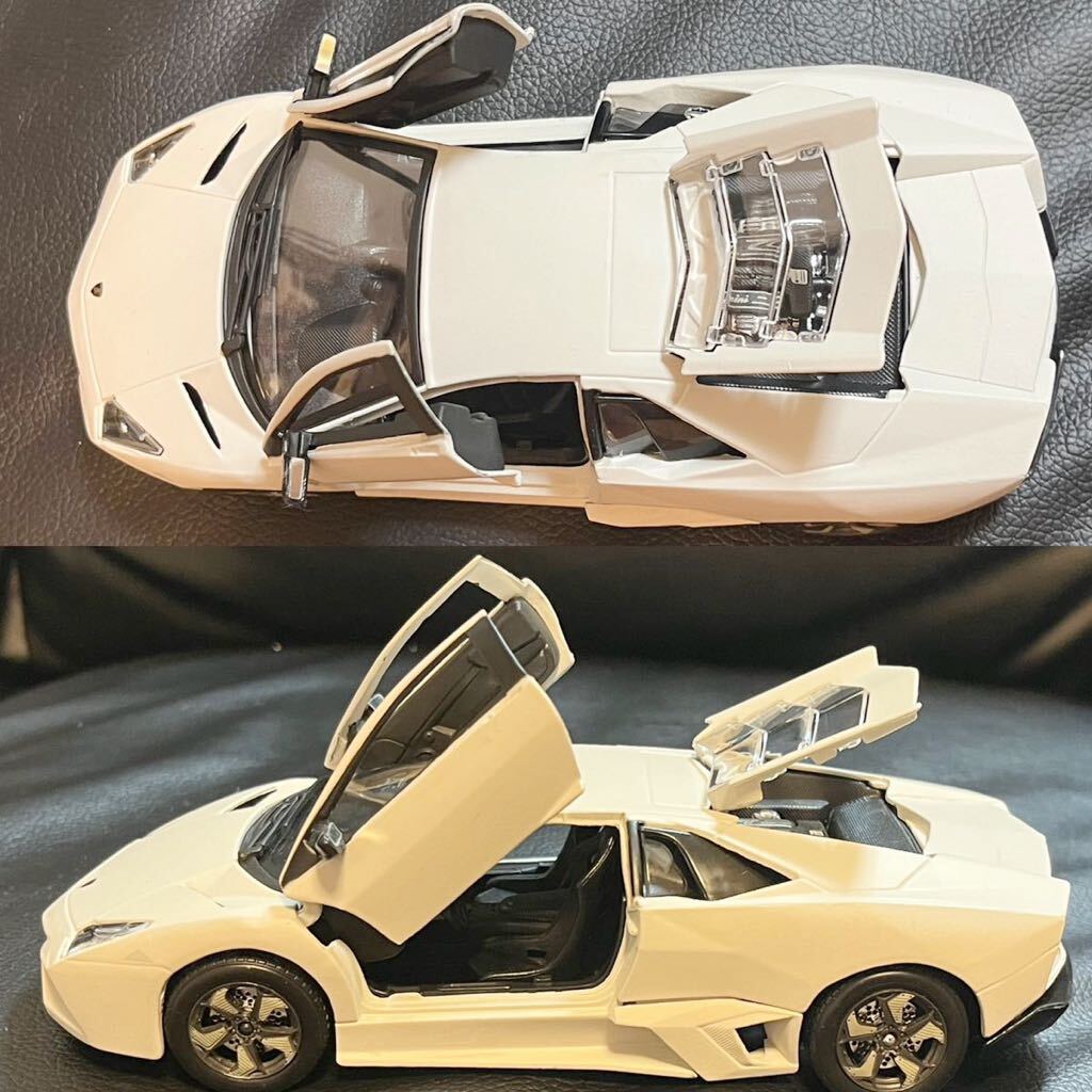 1/24 Lamborghini Reventon ランボルギーニ レヴェントン レベントン ホワイト 白 ダイキャストミニカー ブラーゴ burago