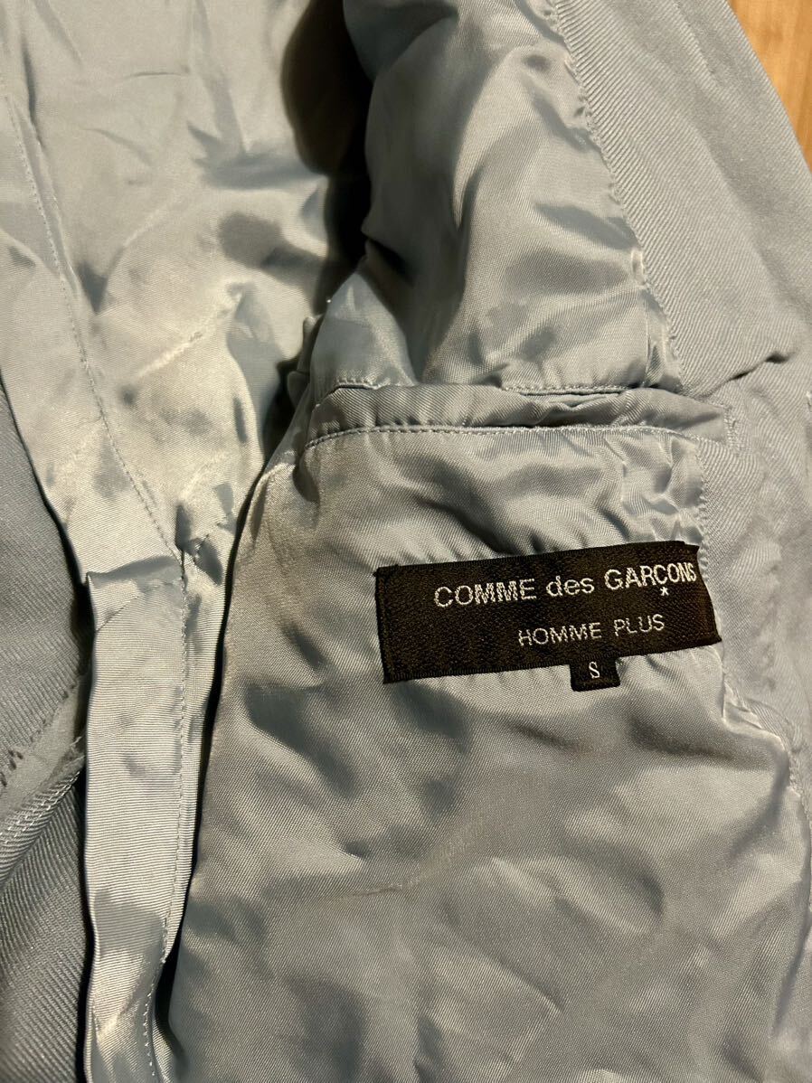 24ss エステル製品加工 ジャケット コムデギャルソンオム プリュス/PLUS HOMME DEUX SHIRT BLACK CDG JUNYA eye DSM