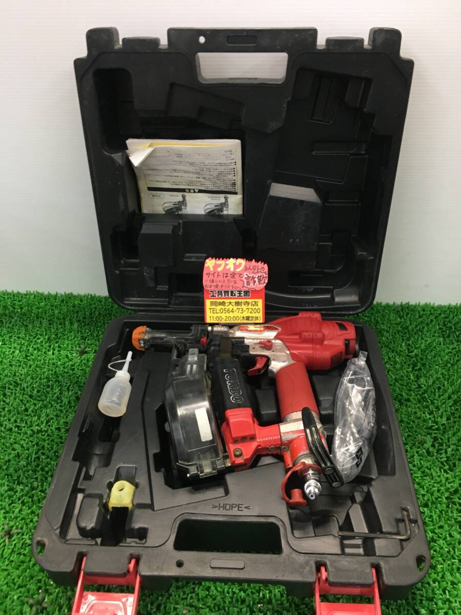 【中古品】★MAX(マックス) 41㎜高圧ねじ打機 ターボドライバ HV-R41G2 / ITKDJV7VIOUH