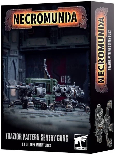 送料無料 新品 ネクロムンダ トレジオール パターン セントリー ガン 301-35 ウォーハンマー 40k Necromunda Trazior Pattern Sentry Guns