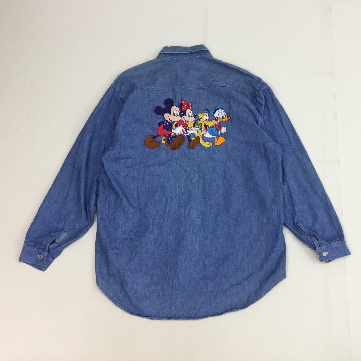 90s USA製 toocute ディズニー デニムシャツ 長袖シャツ 90s USA製 toocute ディズニー デニムシャツ 長袖シャツ