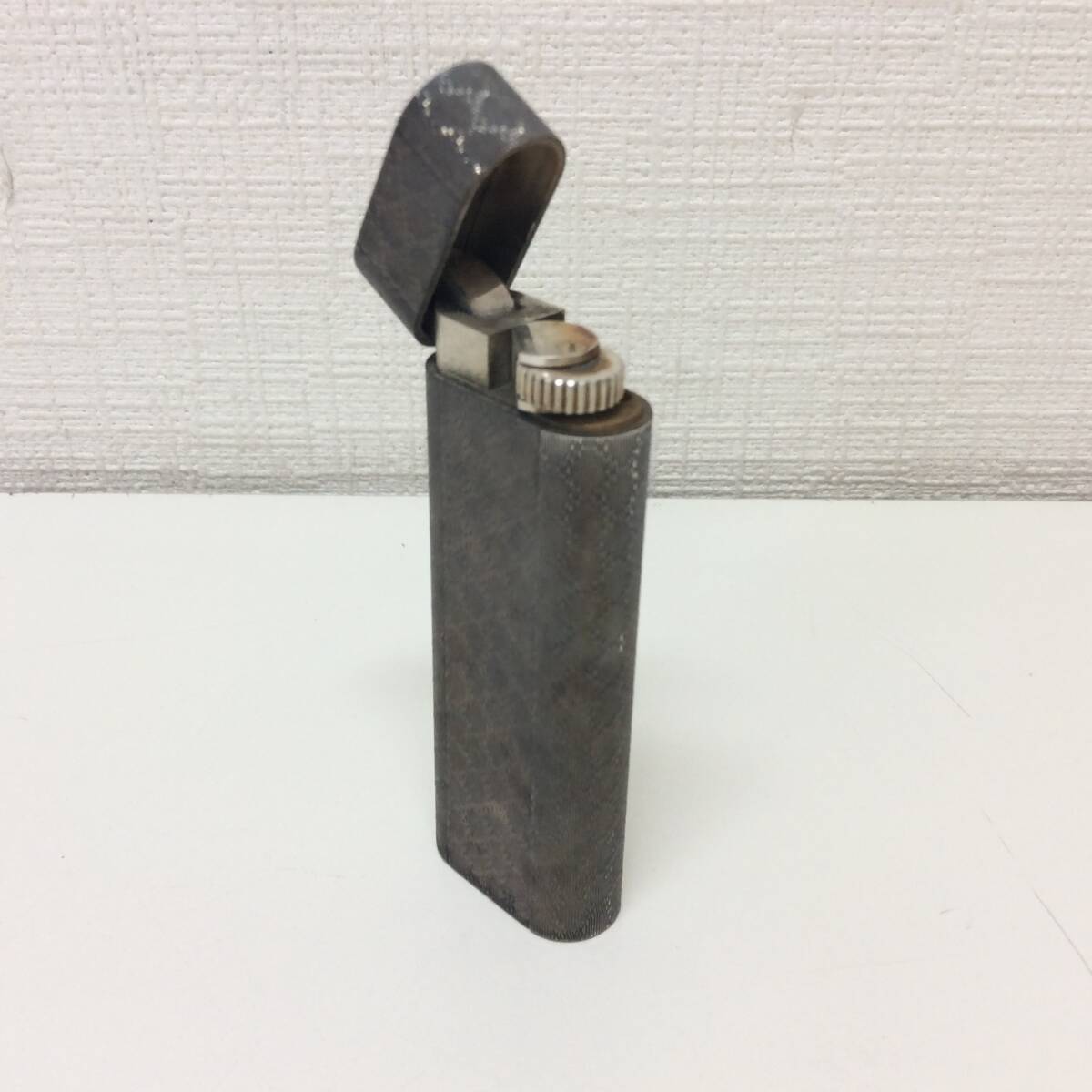 ■8046　Cartier カルティエ シルバーカラー 喫煙具 ライター ブランド 火花確認済 長期保管品