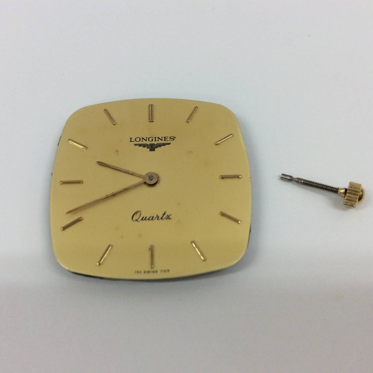 ■8294　LONGINES ロンジン CAL.L150.4 文字盤 ムーブメント 腕時計 クオーツ 不動 テスター〇 メンズ ジャンク