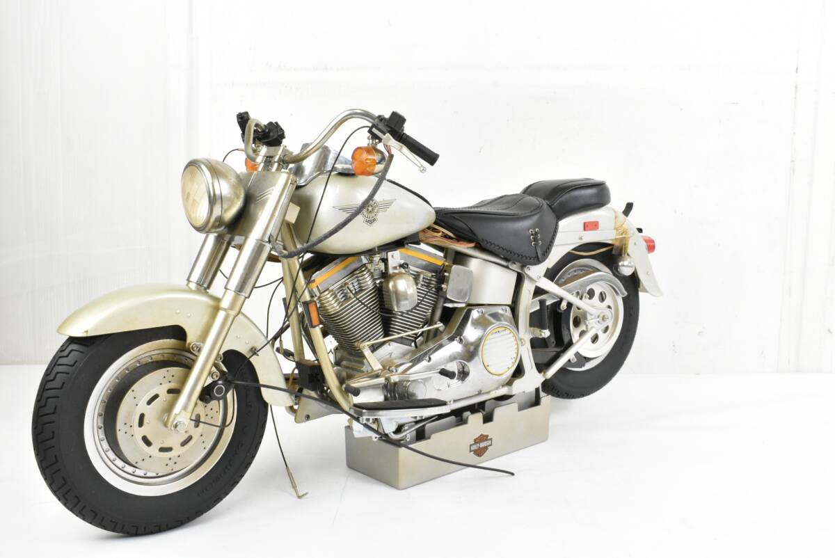 【当店直接取引限定】現状品 完成品 デアゴスティーニ ハーレーダビッドソン ファットボーイ FAT BOY バイク IT7OL3LZM4DA-Y-E04-byebye