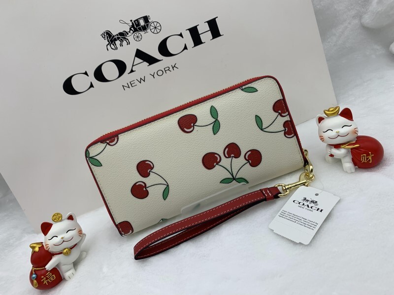 コーチ COACH 長財布 財布 プレゼント ギフト チェリー コーチ COACH 長財布 財布 プレゼント ギフト チェリー