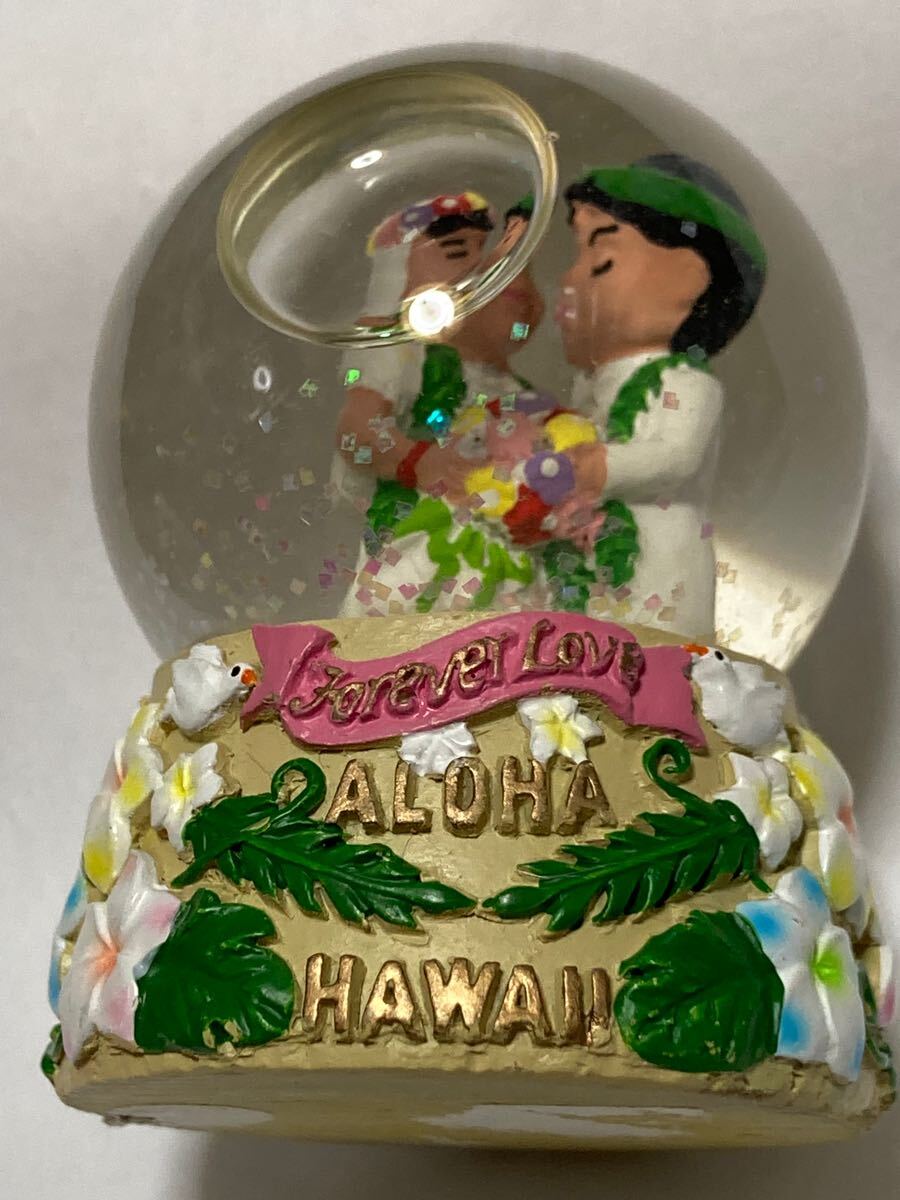 ハワイ　Hawaii スノードーム ウォーターグローブ スノーグローブ　フィギュア