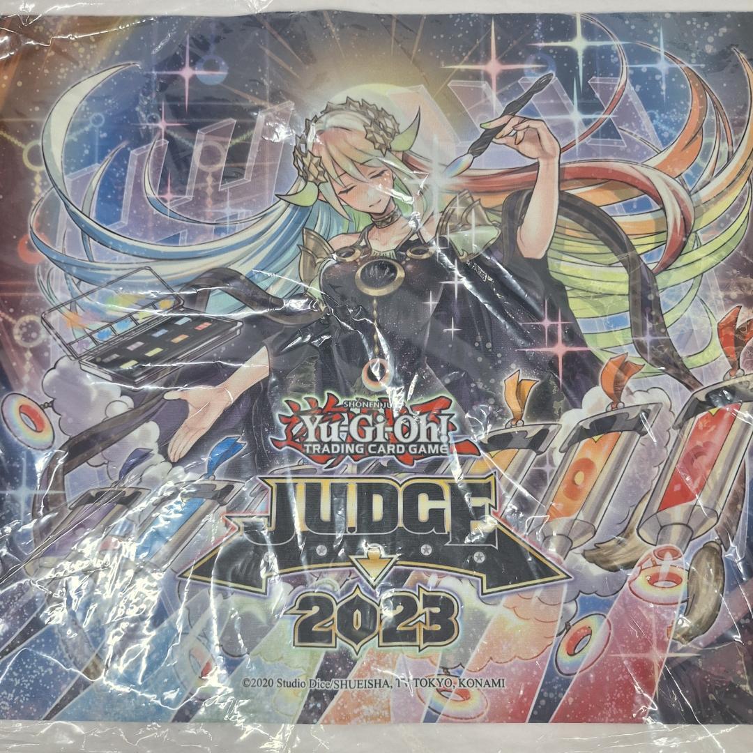 遊戯王 公式 JUDGE 2023 月天気アルシエル プレイマット 未開封品】JUDGE2023 月天気アルシエル/プレイマット - トレカ
