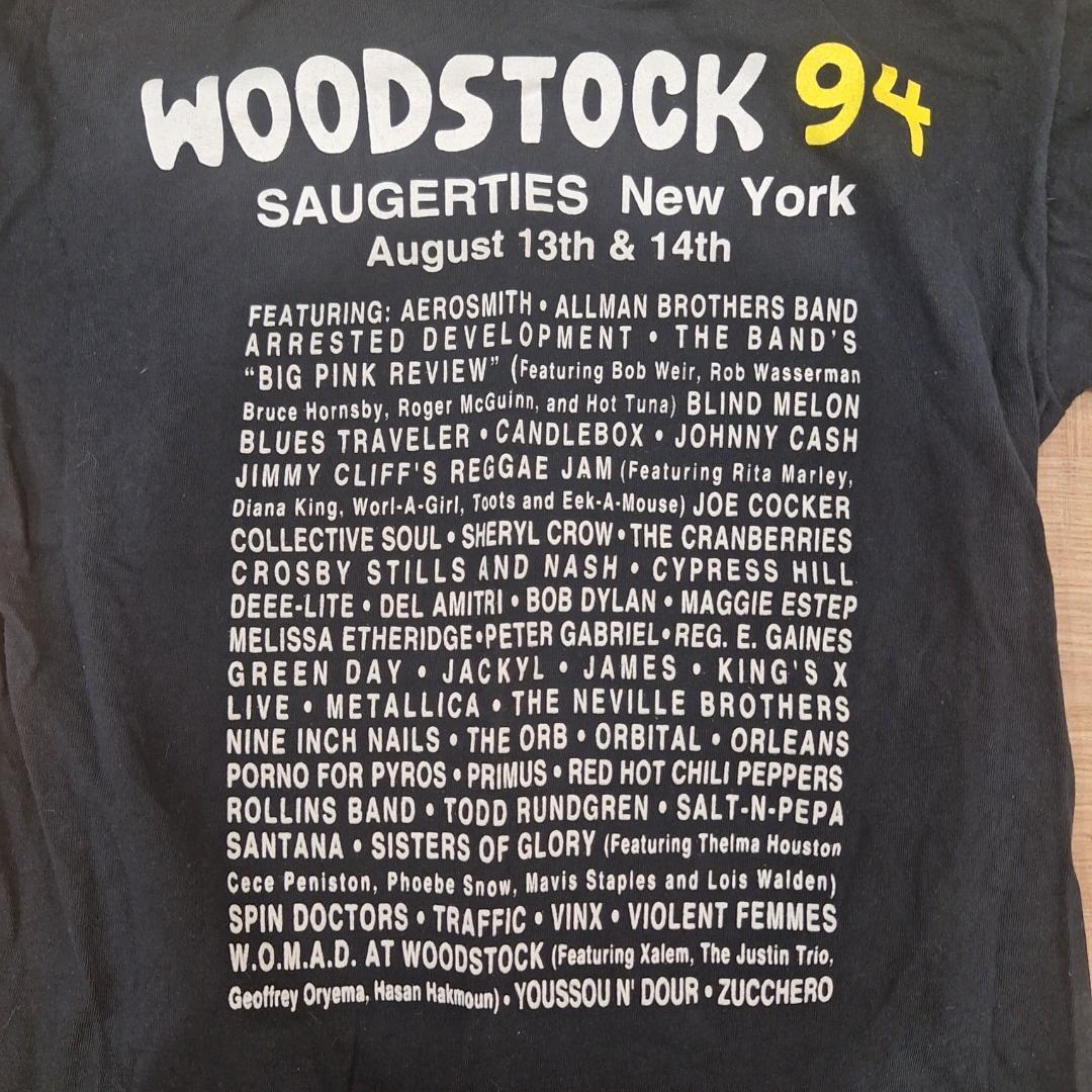 希少 90s ウッドストック バンド ロック Tシャツ 木村拓哉 着用 希少 90s ウッドストック バンド ロック Tシャツ 木村拓哉 着用