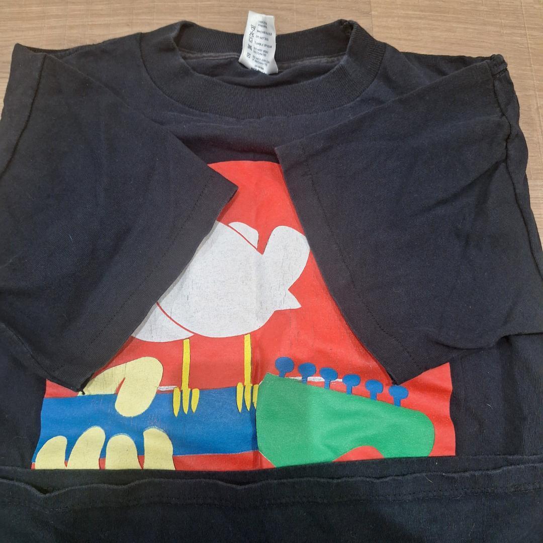 希少 90s ウッドストック バンド ロック Tシャツ 木村拓哉 着用 希少 90s ウッドストック バンド ロック Tシャツ 木村拓哉 着用