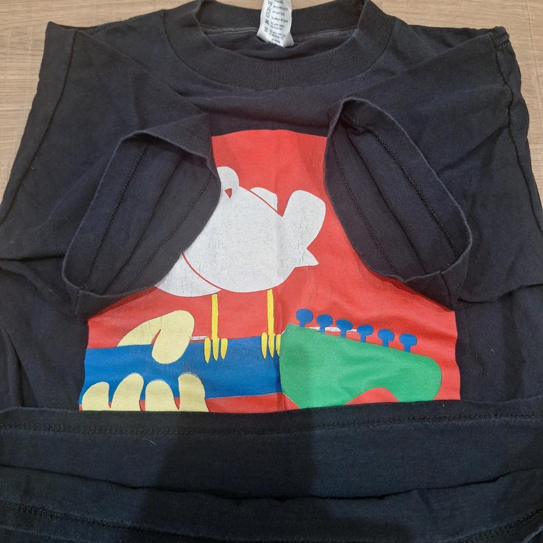 希少 90s ウッドストック バンド ロック Tシャツ 木村拓哉 着用 希少 90s ウッドストック バンド ロック Tシャツ 木村拓哉 着用