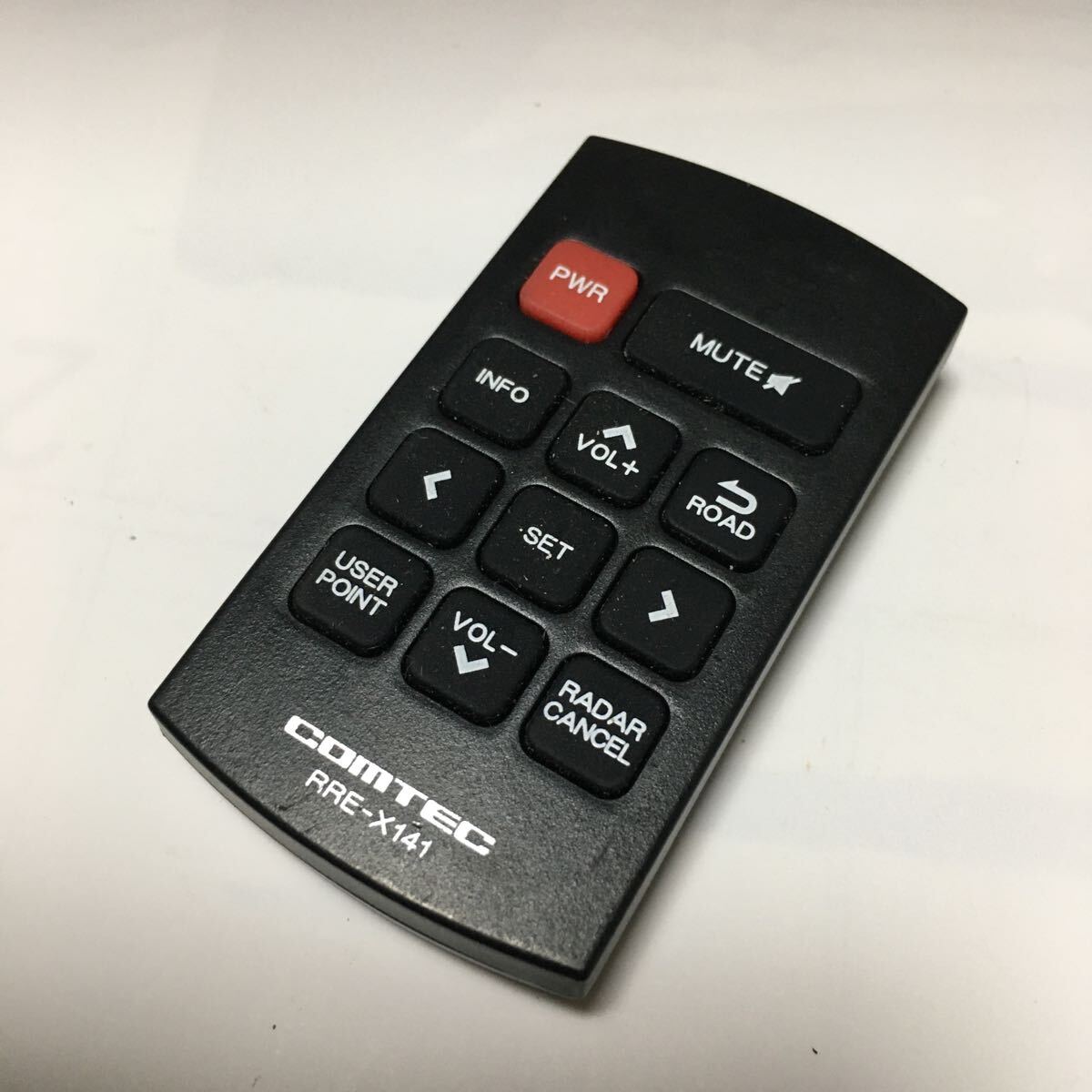 RRE-X141 COMTEC コムテック レーダー探知機(jī)用リモコン 240918