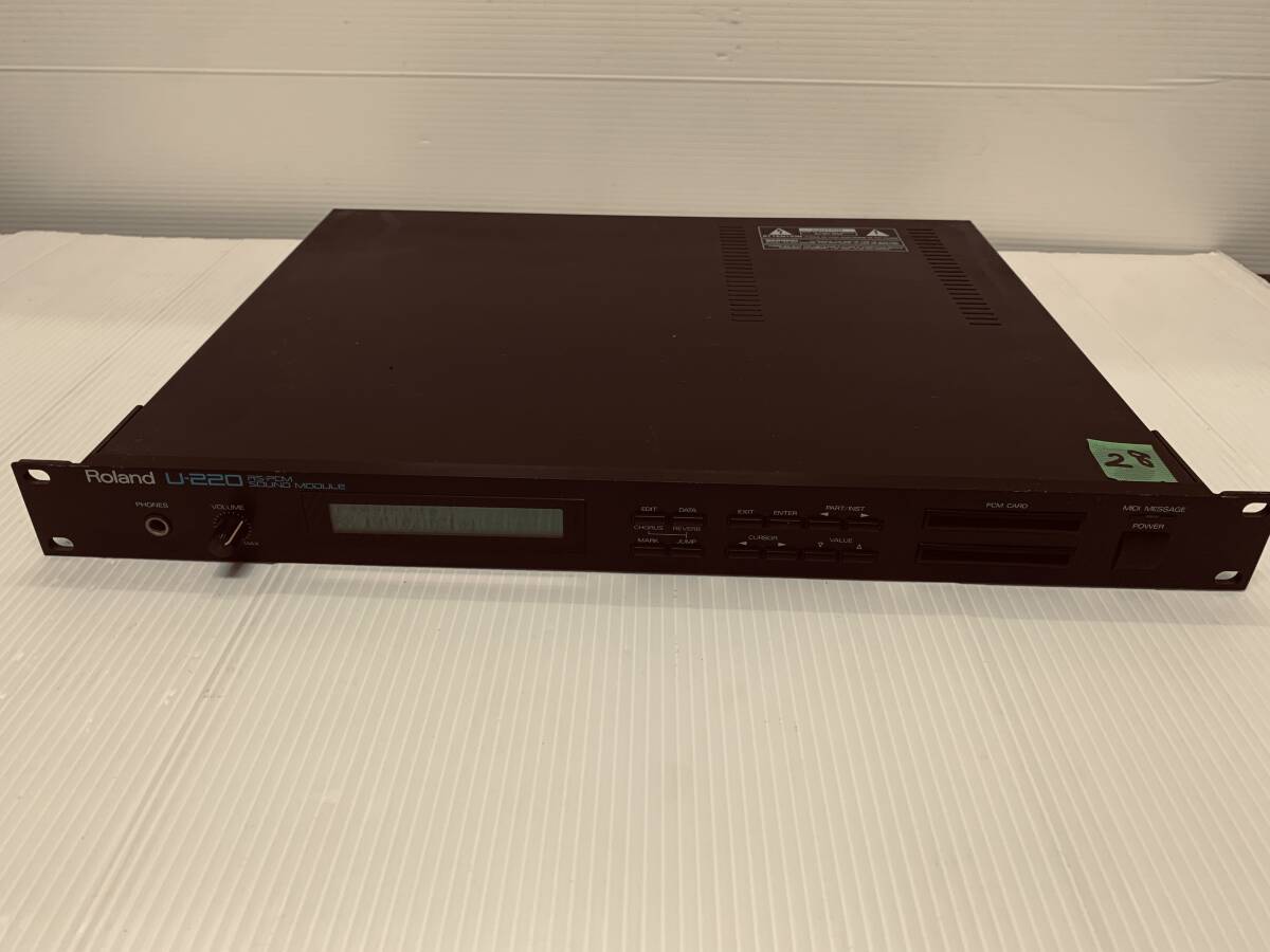 Roland U-220 音源モジュール（BE796 ローランド Roland U-220