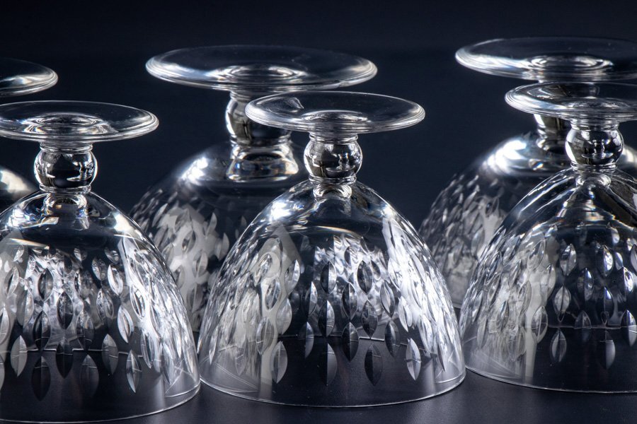 Baccarat】『 バカラ デザートグラス 2種 6客 16839 』 フランス Baccarat】『 バカラ デザートグラス 2種 6客 16839 』 フランス