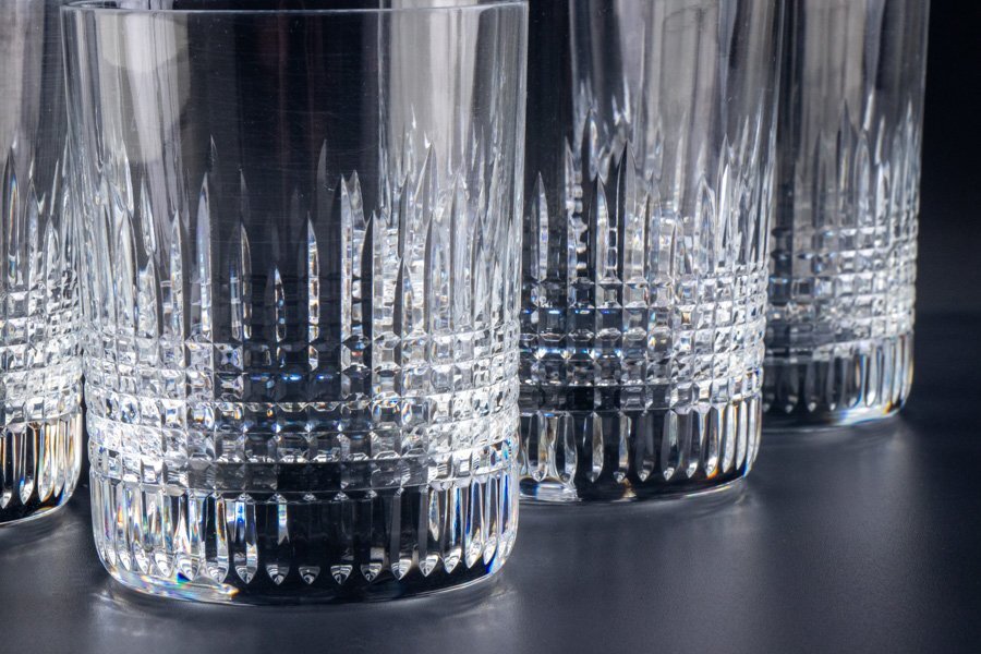 Baccarat】『 バカラ ナンシー ロックグラス 5客 16838 Baccarat】『 バカラ ナンシー ロックグラス 5客 16838