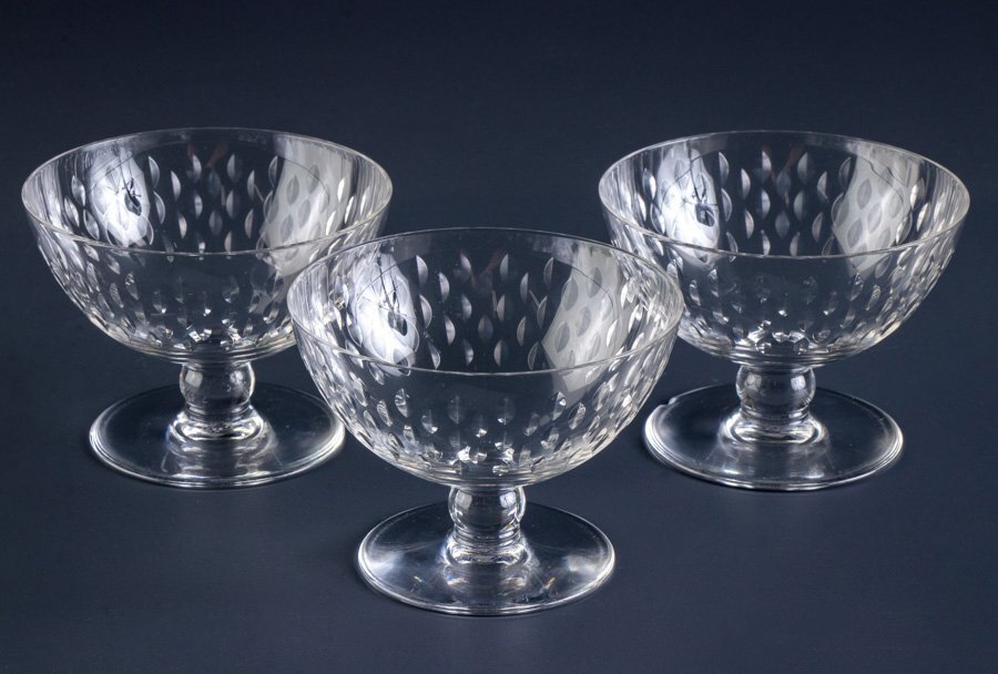 Baccarat】『 バカラ デザートグラス 2種 6客 16839 』 フランス Baccarat】『 バカラ デザートグラス 2種 6客 16839 』 フランス