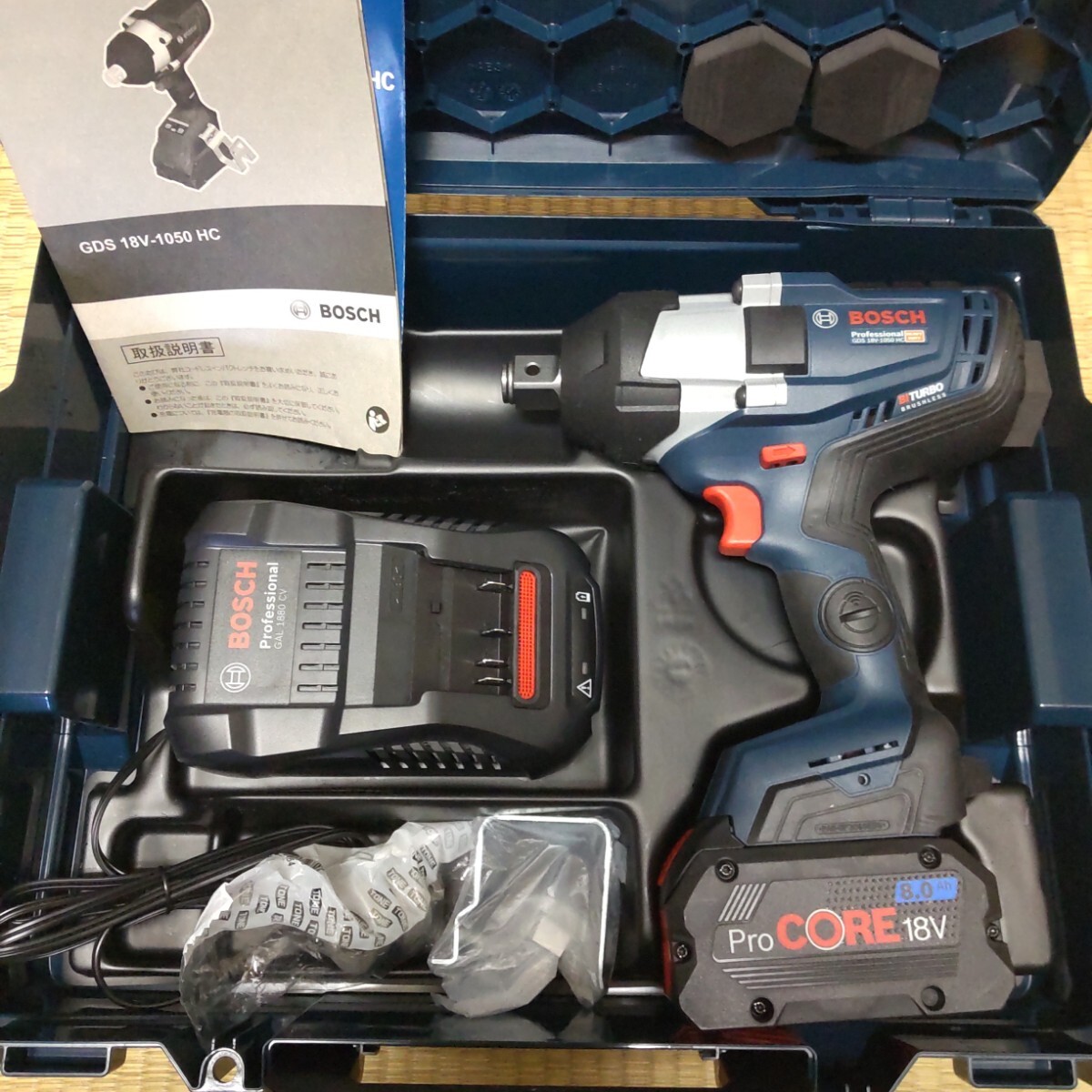 BOSCH ボッシュ GDS18V-1050 インパクトレンチ&TONE変換 BOSCH ボッシュ GDS18V-1050 インパクトレンチ&TONE変換