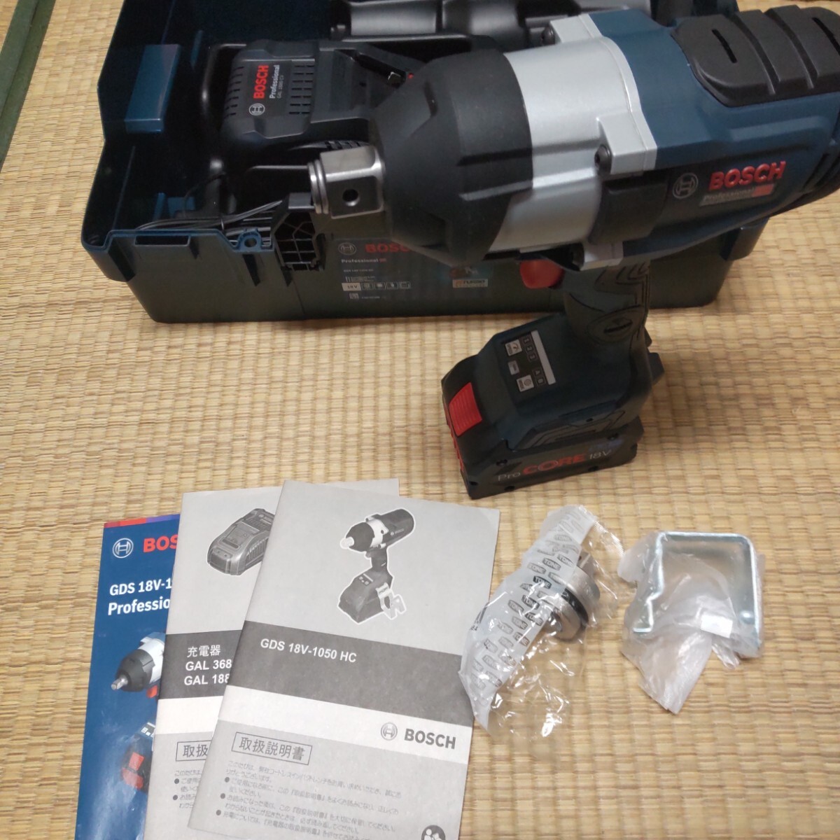BOSCH ボッシュ GDS18V-1050 インパクトレンチ&TONE変換 BOSCH ボッシュ GDS18V-1050 インパクトレンチ&TONE変換