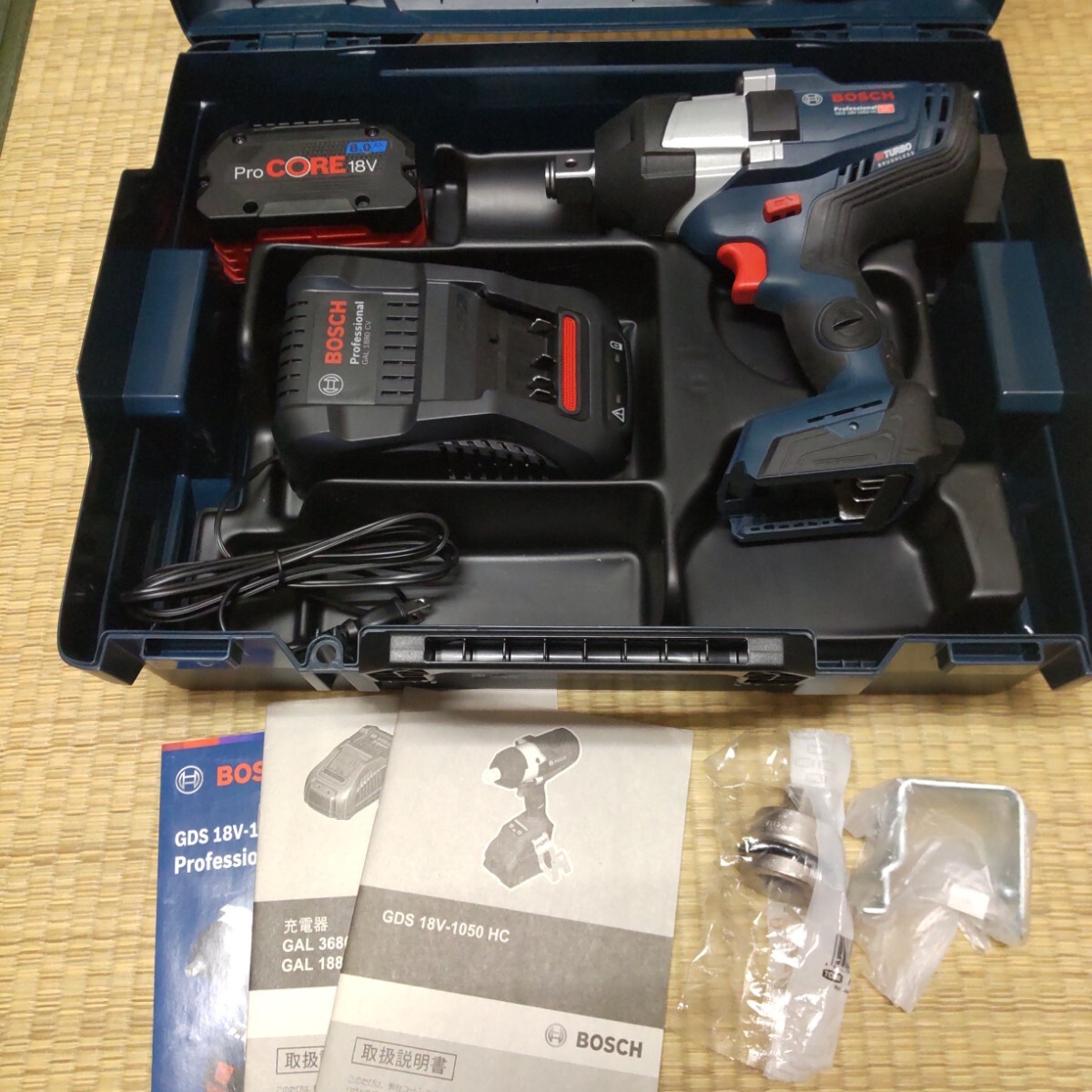 BOSCH ボッシュ GDS18V-1050 インパクトレンチ&TONE変換 BOSCH ボッシュ GDS18V-1050 インパクトレンチ&TONE変換