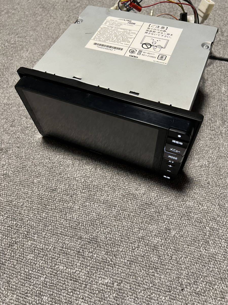 アルパイン 700W Bluetooth カーナビ