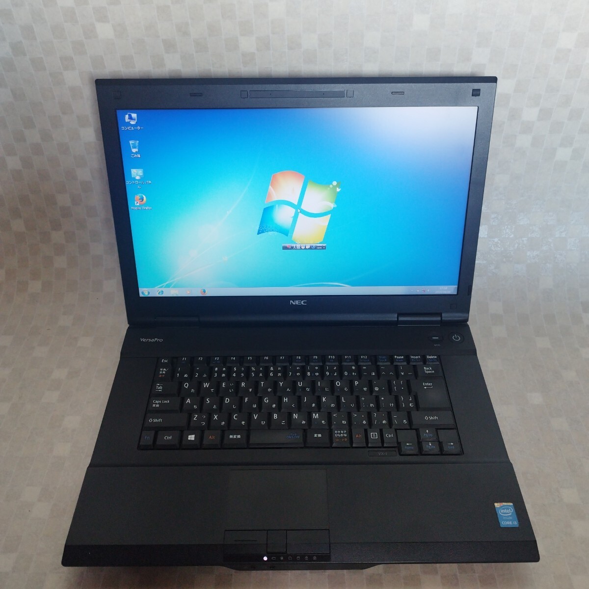 20240906f★シリアルポート Windows 7,10,11 選択可 NEC VersaPro VX-J 15.6” 1366x768 Core i3-4100M/4GB/HDD320GB/HDMI/リカバリ作成/