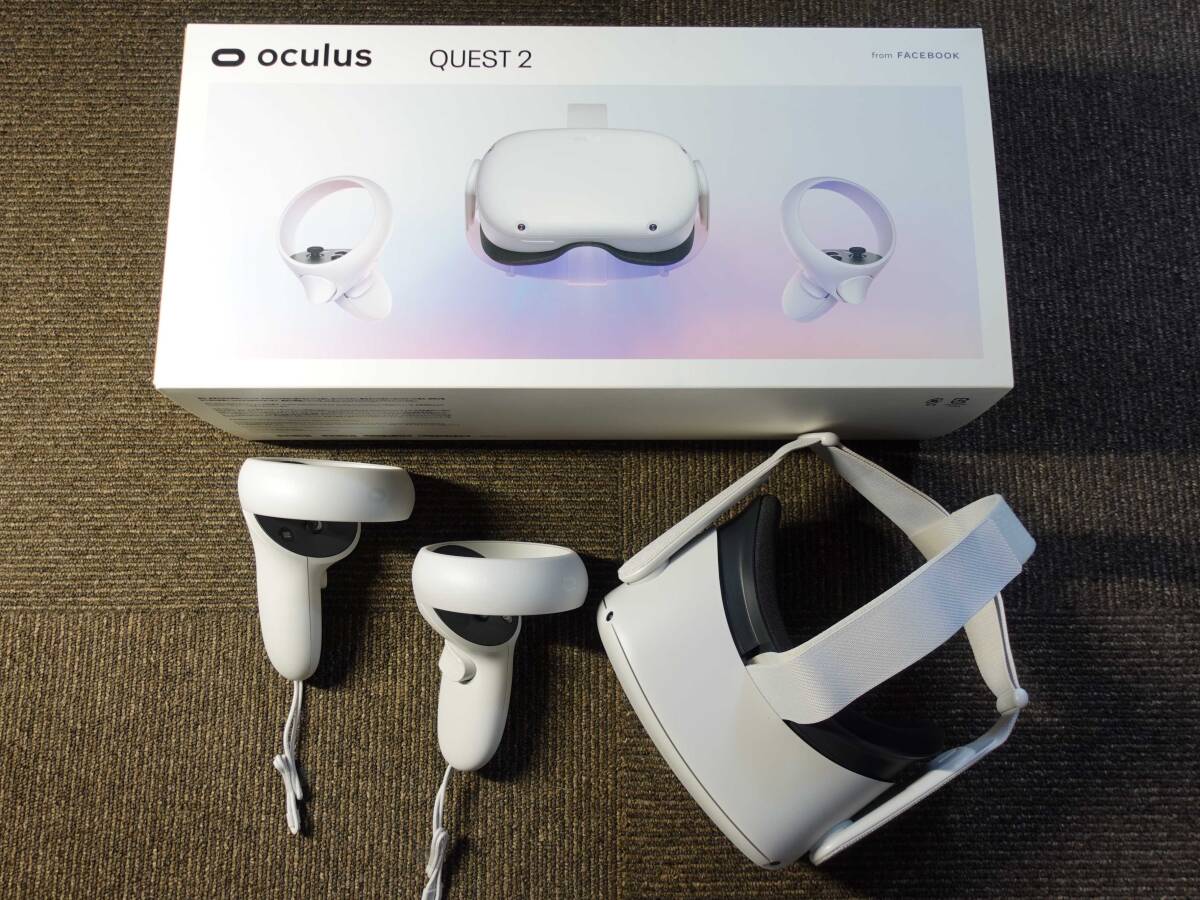 Oculus Quest2 64GB VRヘッドセット【中古美品】（Meta Quest 2）