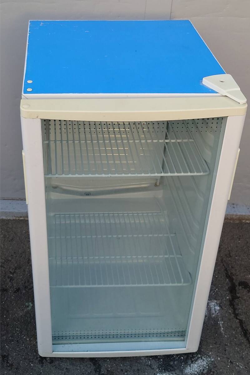 冷蔵ショーケース　100ｖ 92L　㈱オフィスコンビニ XW-105-127