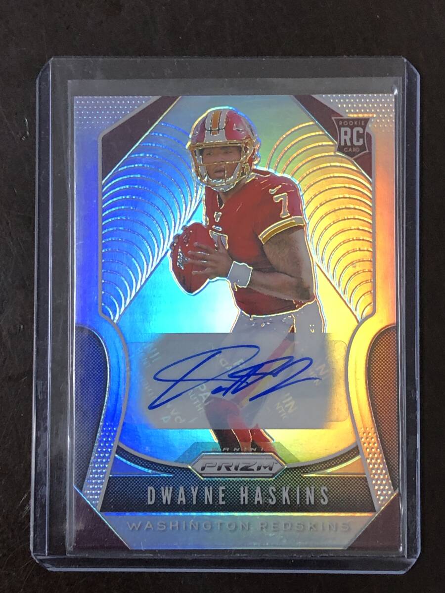 638【Dwayne Haskins】2019 Panini Prizm Prizm Autographs