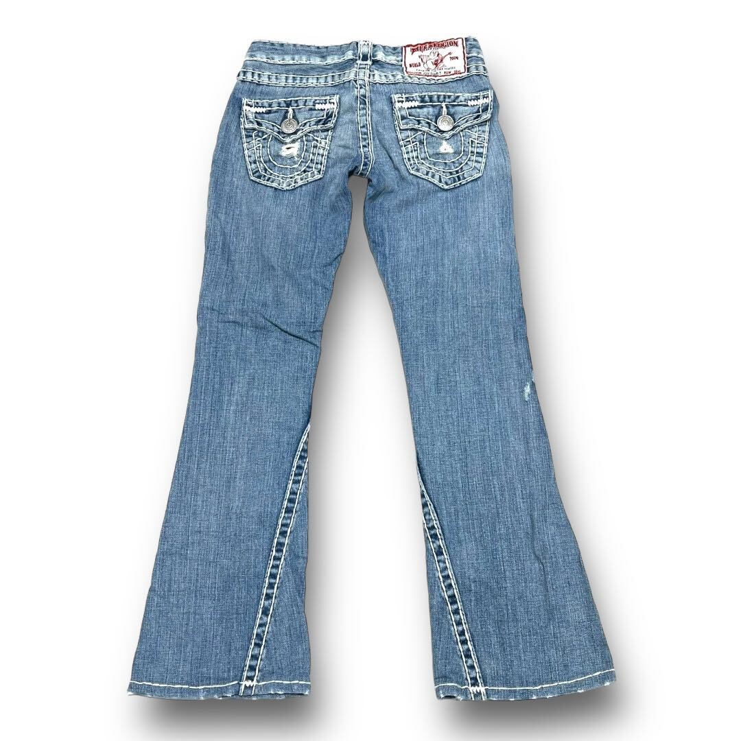 トゥルーレリジョン JOEY SUPER T フレア デニム パンツ サイズ トゥルーレリジョン JOEY SUPER T フレア デニム パンツ サイズ