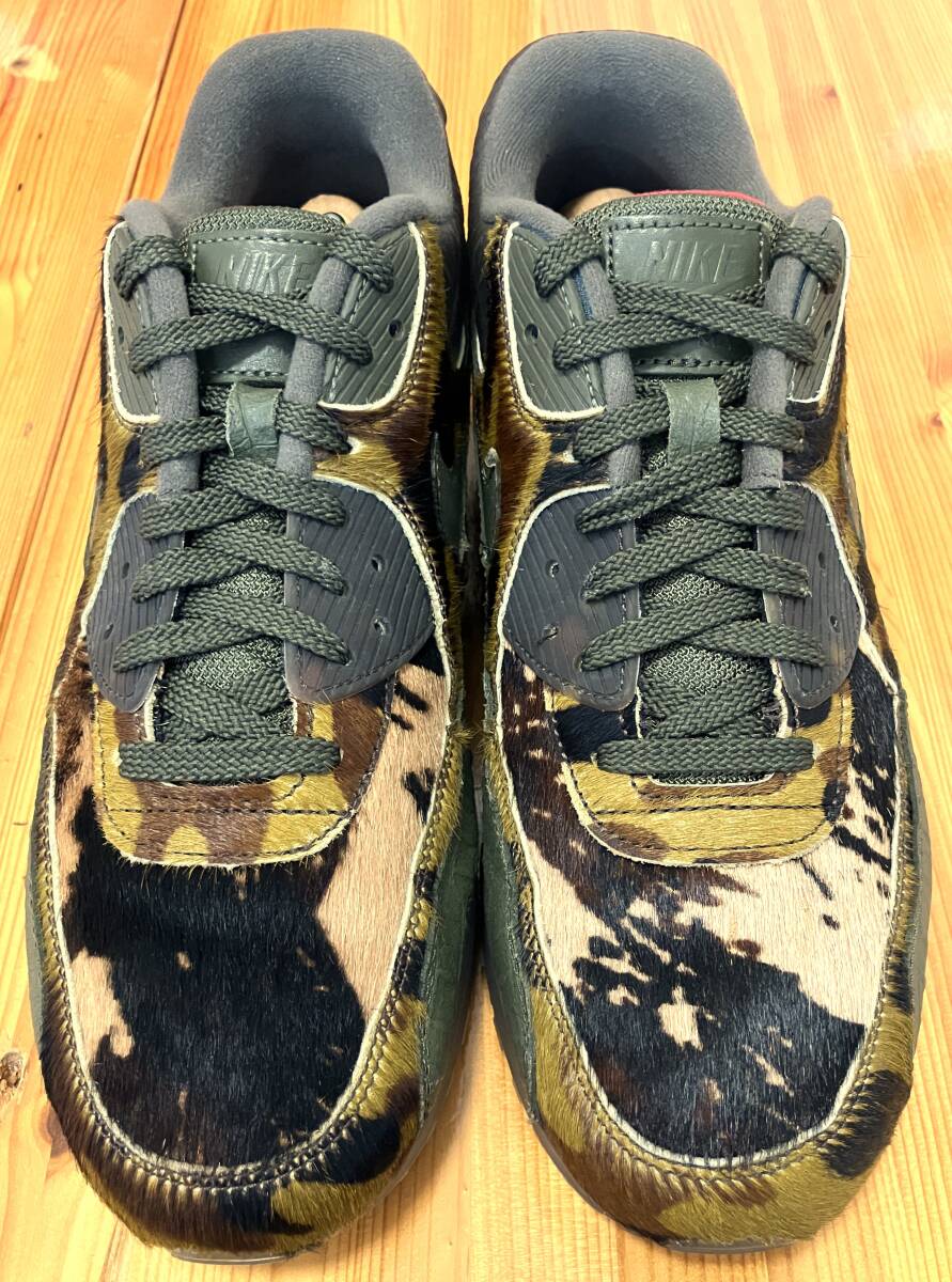 nike air max 90 (croc camo)ナイキ大人気エアマックス90アニマルパターンクリーニング済美品
