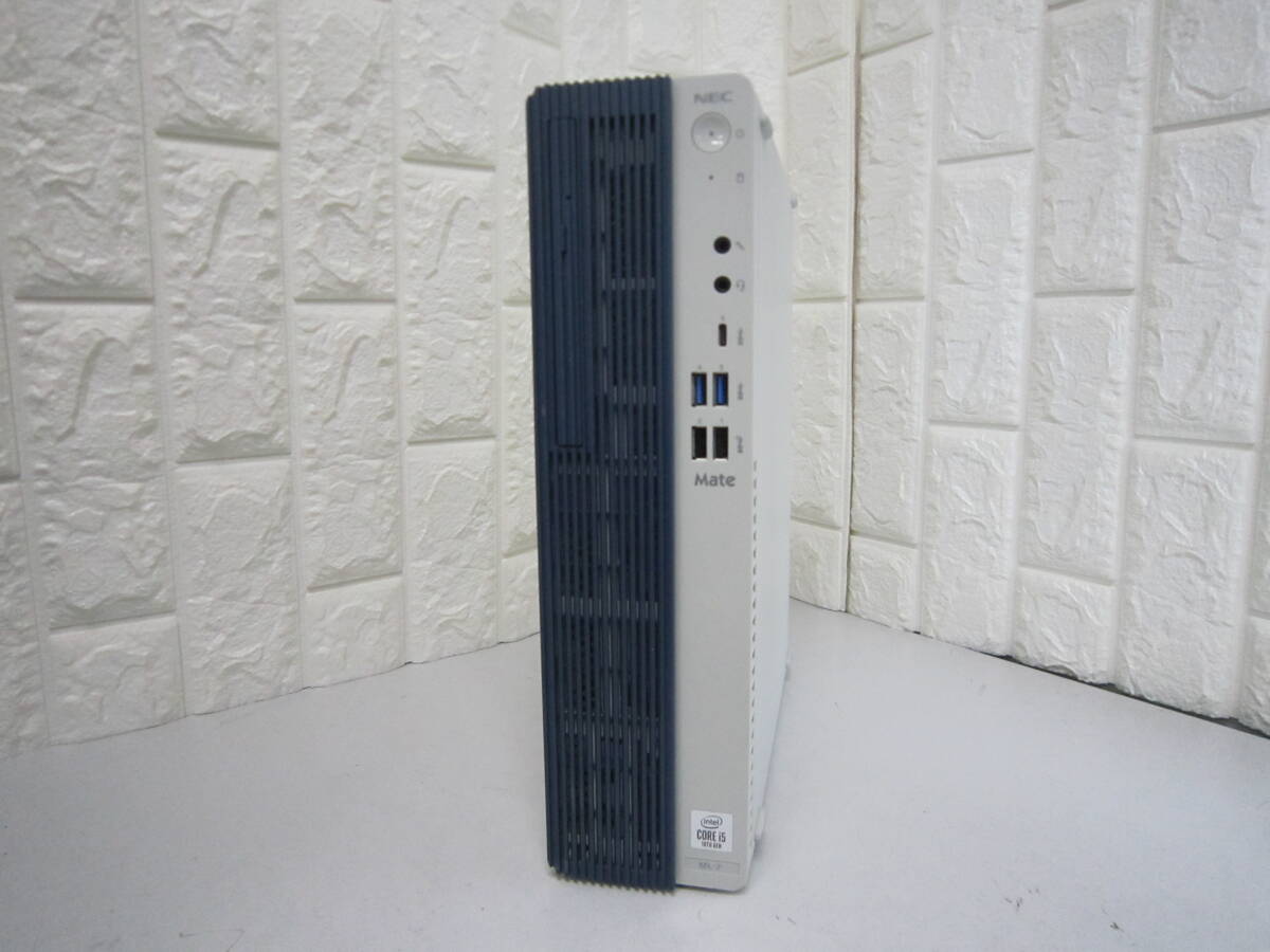 2805★NEC Mate MRT29L Core i5-10400 HDD/無 メモリ/8GB　BIOS確認