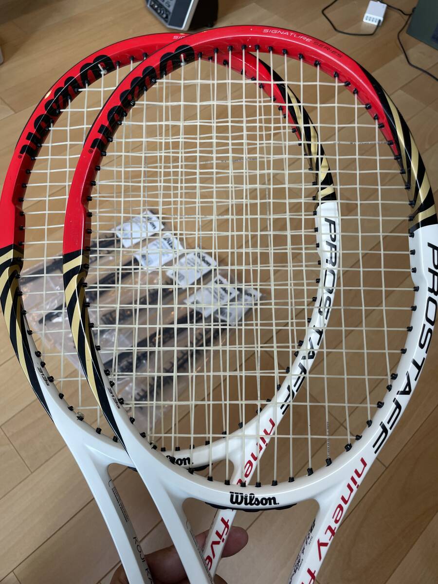 Wilson ProStaff 95 ラケット 5本セット ウイルソン テニスラケット プロスタッフ95 2本 グロメット5個