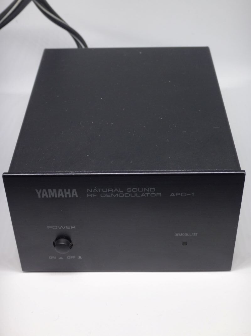 【廃盤】YAMAHA RFデモジュレーター APD-1 Yamaha APD-1 Natural Sound RF Demodulator for Laserdisc