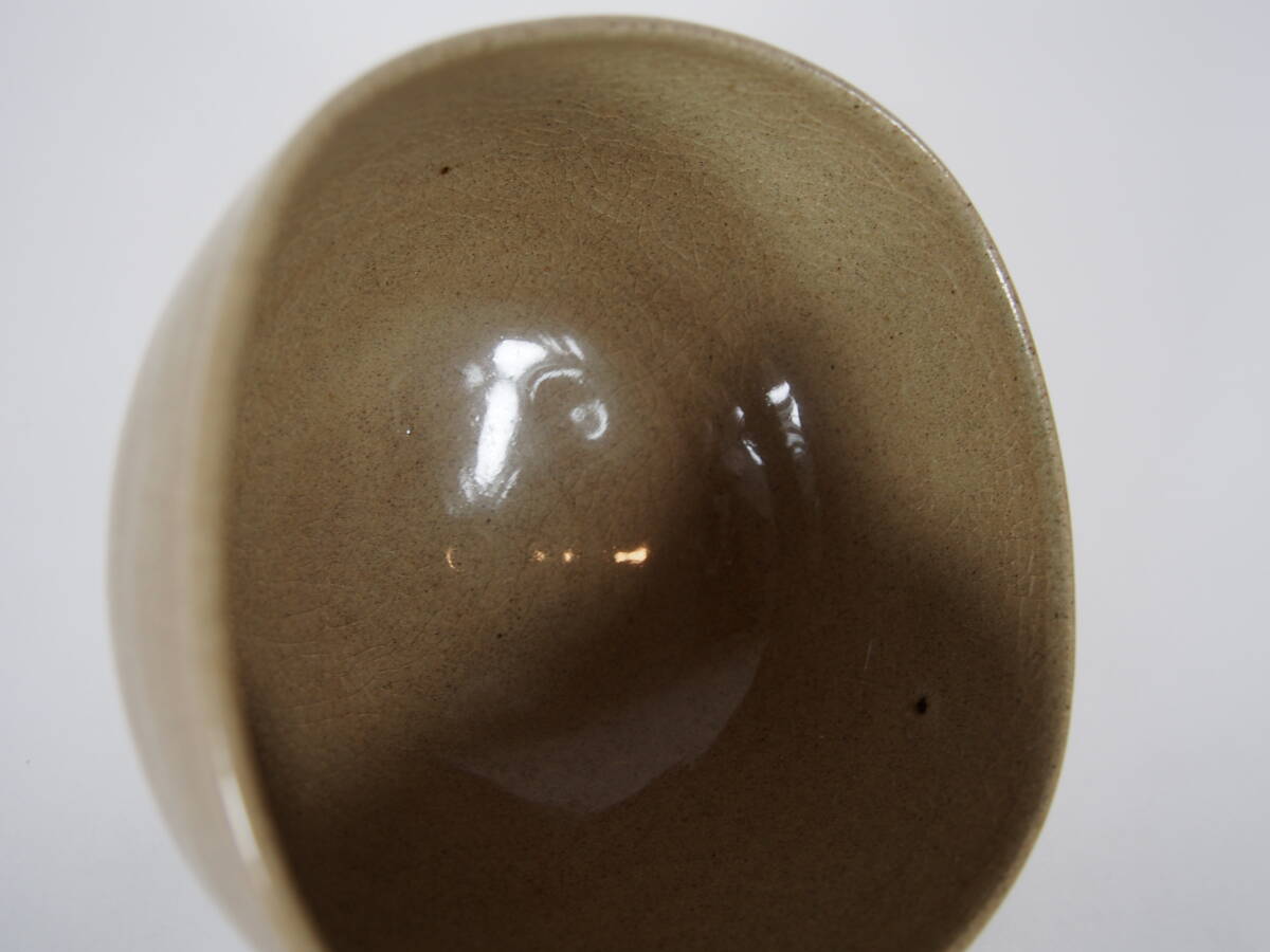 森香泉 虫明焼 花絵 抹茶茶碗 在銘 香泉 むしあけ 茶道具 R-132 森香泉 虫明焼 花絵 抹茶茶碗 在銘 香泉 むしあけ 茶道具 R-132