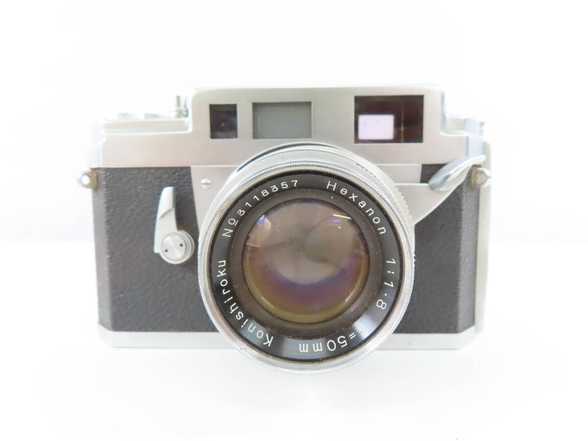 kj76 KONICA コニカ ⅢA 1:1.8 f＝50mm レンジファインダー