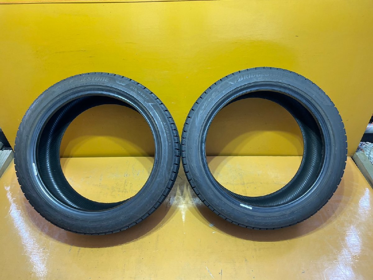 【送料無料】215/45R17 87Q BRIDGESTONE BLIZZAK VRX3【2本セット】★8117