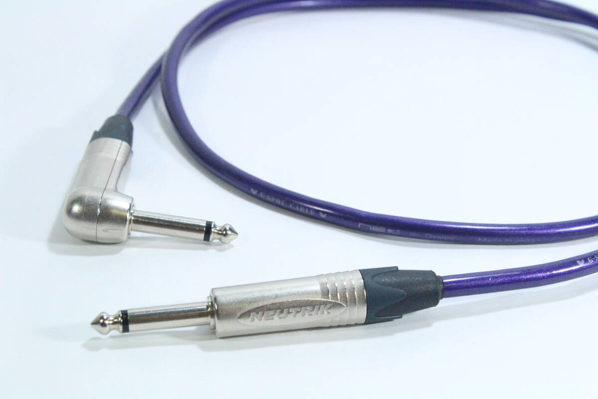 OYAIDE G-SPOT CABLE【5m / S-L / 楽器用シールドケーブル】オヤイデ　6.3mmTSフォン　NEUTRIK　ギター　ベース