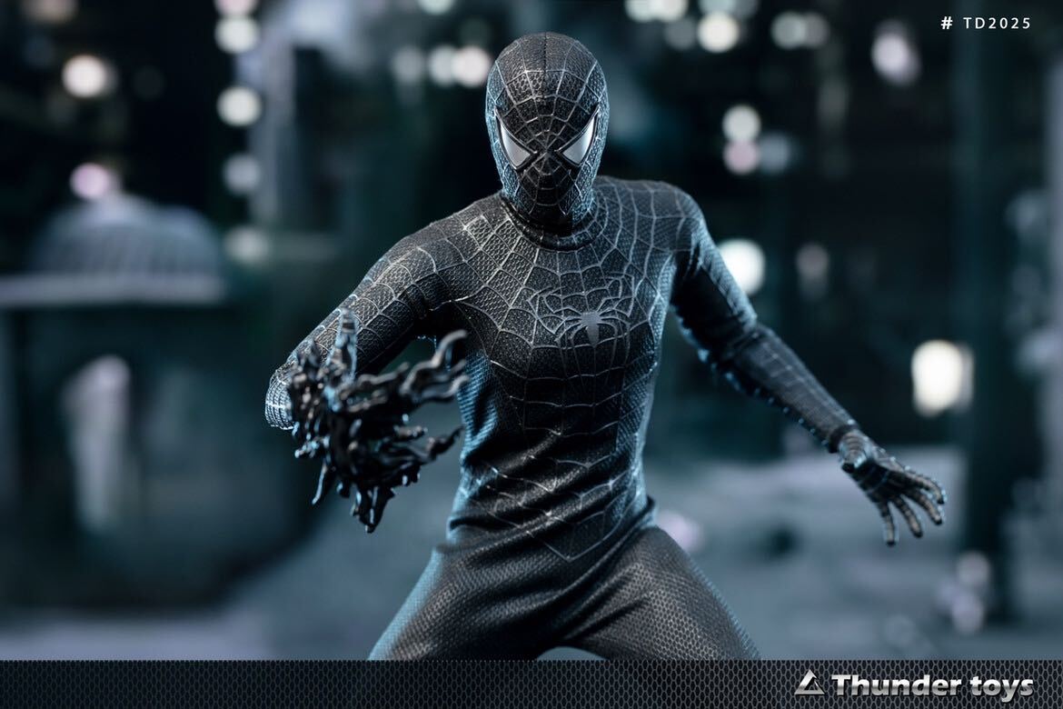 Thunder Toys 1/6 Parasite black variant 未開封新品 TD2025A アクションフィギュア 検) ヴェノム スパイディ verycooL
