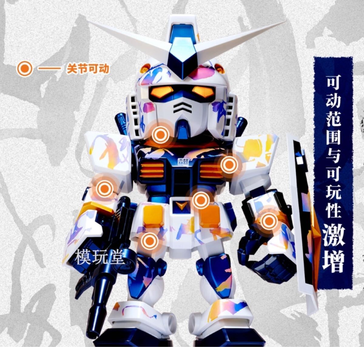 Bibian 比比昂- QMSV XX x Meilin天書x GUNDAM RX-78-2 2000体 Bibian 比比昂- QMSV XX x Meilin天書x GUNDAM RX-78-2 2000体