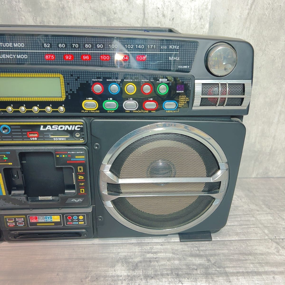 LASONIC ラソニック ラジカセ I-931 iPod対応 動作確認済み LASONIC ラソニック ラジカセ I-931 iPod対応 動作確認済み