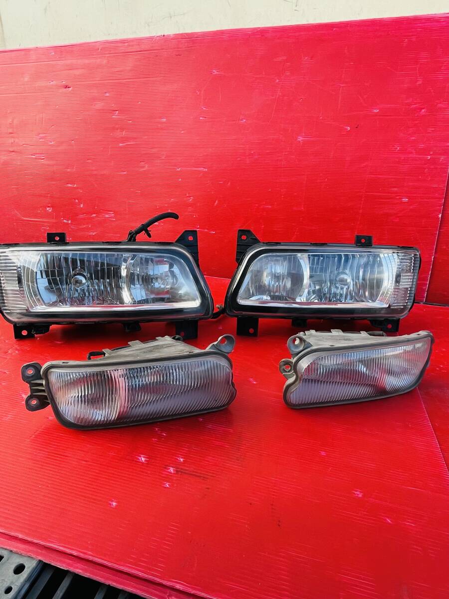 三菱 ふそう スーパーグレート HID ヘッドライト ヘッドランプ 左右セット KOITO 100-87909 114-87738 114-87909 Rei2034