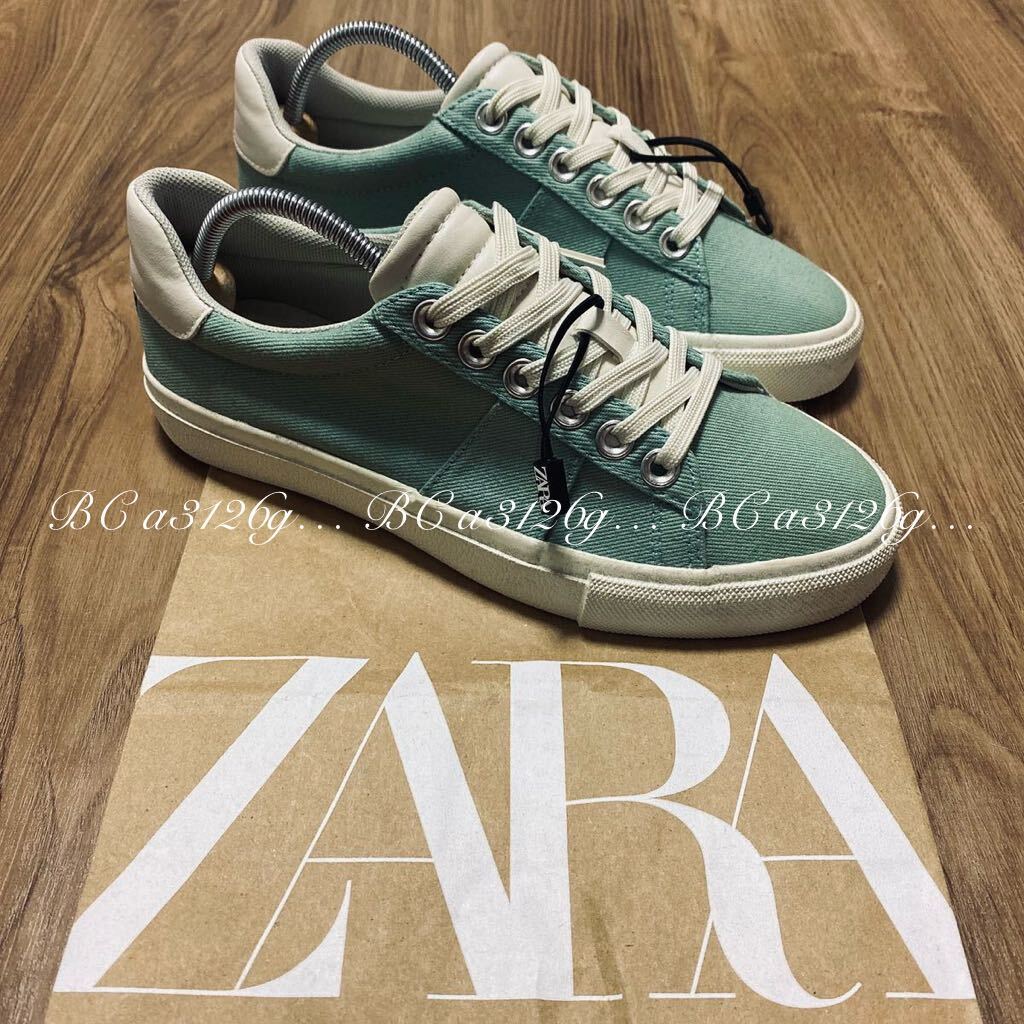 希少 BIG SIZE 新品 ZARA 厚手キャンバススニーカー 25 5cm 39 希少 BIG SIZE 新品 ZARA 厚手キャンバススニーカー 25 5cm 39