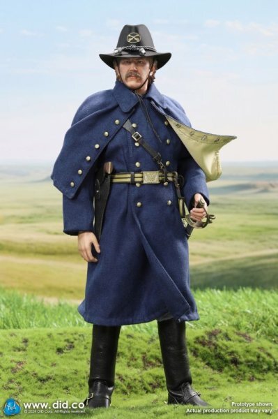 DID U.S. Civil War Union Army Lieutenant John Dunbar 1/6 アクションフィギュア NS80175