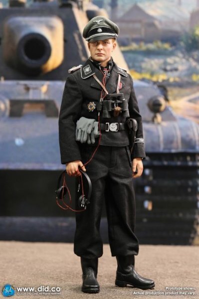 DID WWII German Panzer Commander Max Wnsche 1/6 アクションフィギュア D80176