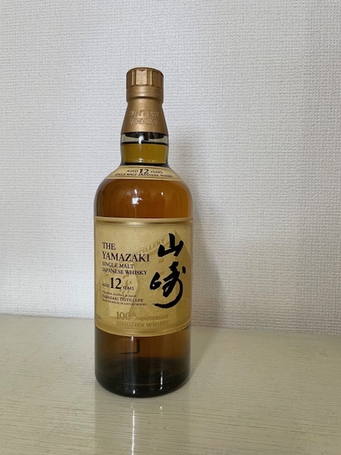 サントリー シングルモルト ウイスキー 山崎 12年