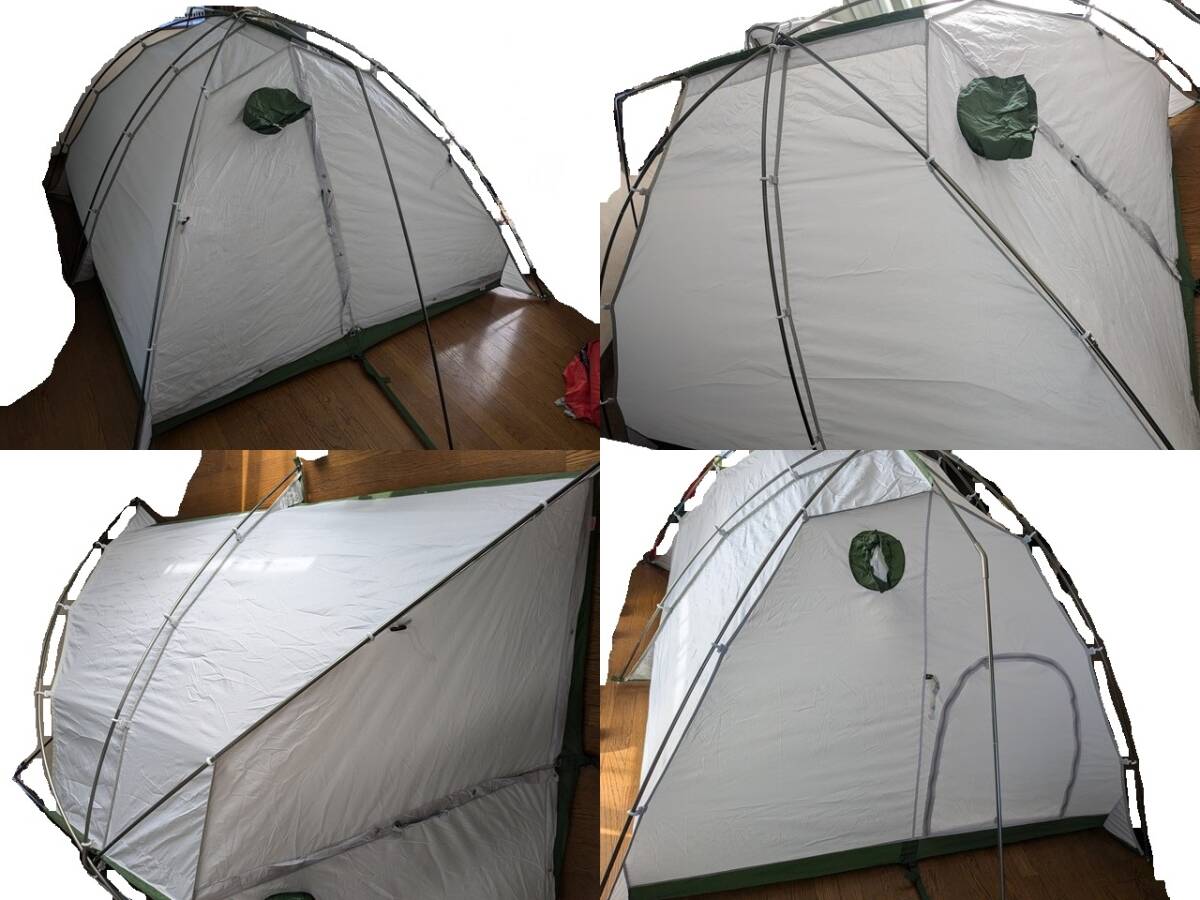 美品】ダンロップ / DUNLOP 登山三季用テント V-400 4人用山岳 美品】ダンロップ / DUNLOP 登山三季用テント V-400 4人用山岳