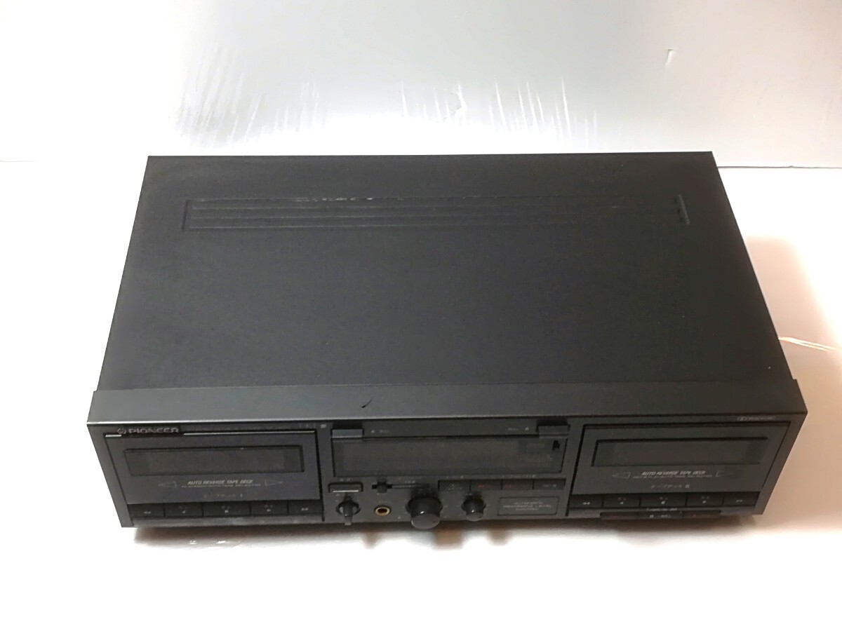 PIONEER パイオニア ダブルカセットデッキ T-K1|Yahoo!フリマ PIONEER パイオニア ダブルカセットデッキ T-K1|Yahoo!フリマ