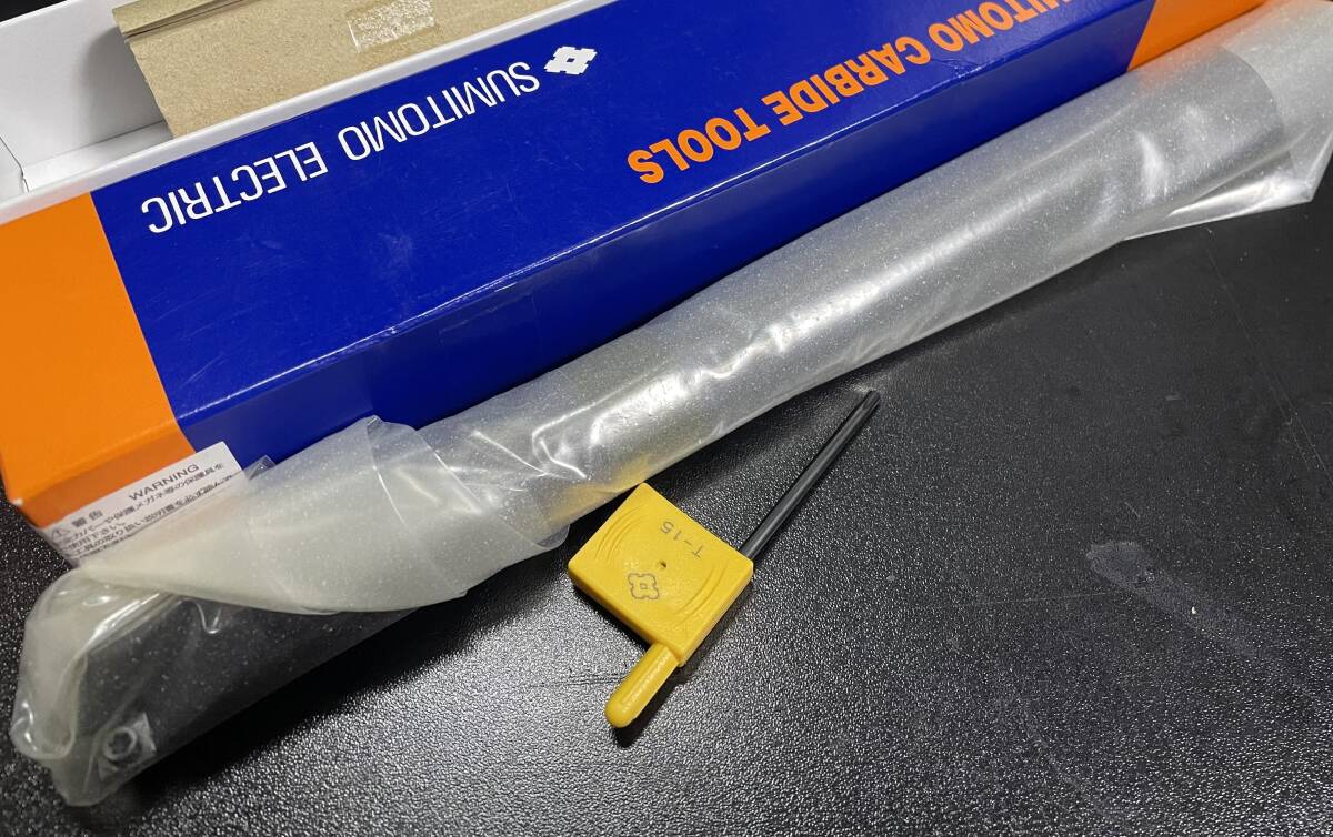 住友　スミトモ　新品　未使用品　内径バイト　内径ホルダ　ボーリングバイト　ボーリングバー　S25T-SCLPR0903-27 25mm 25.0 旋盤　NC