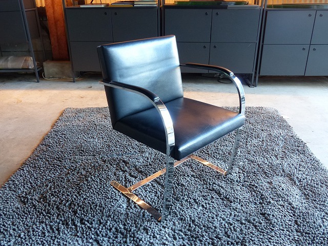 ①Knoll ノル社製|ミース ファン デル ローエ |ブルーノチェア ①Knoll ノル社製|ミース ファン デル ローエ |ブルーノチェア