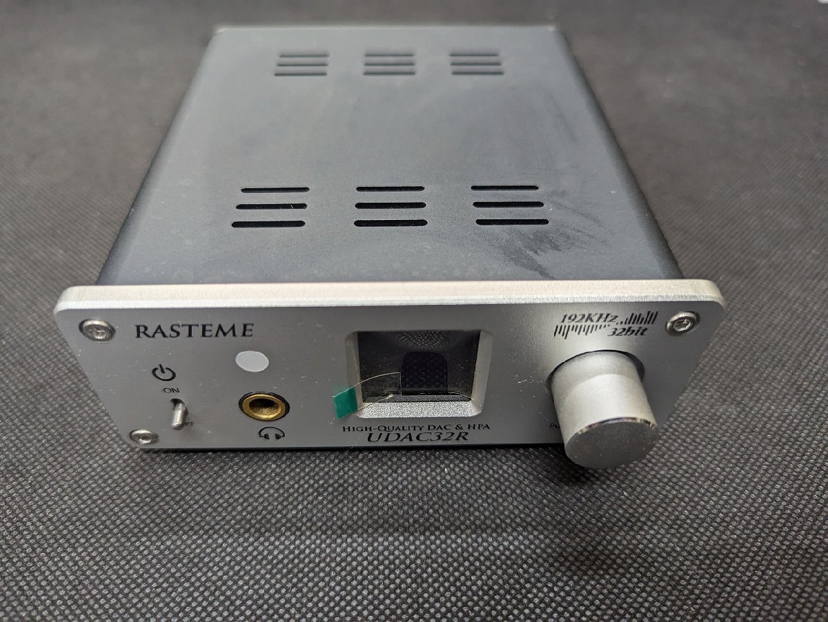 USB DAC RASTEME UDAC32R ラステーム ヘッドフォンアンプ HPA PC